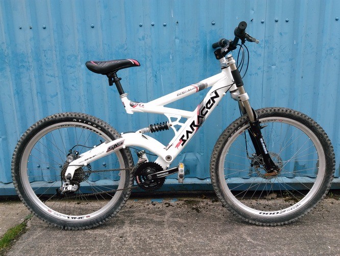 saracen raw mountain bike